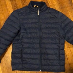 Old Navy Men’s Large Blue Packable Down Jacket